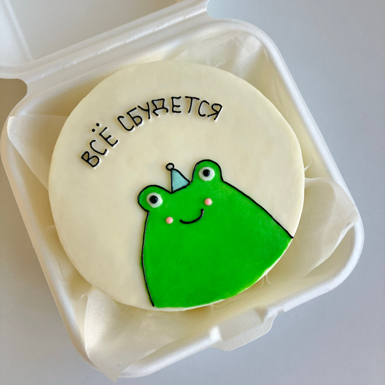 Bento Cake Frog