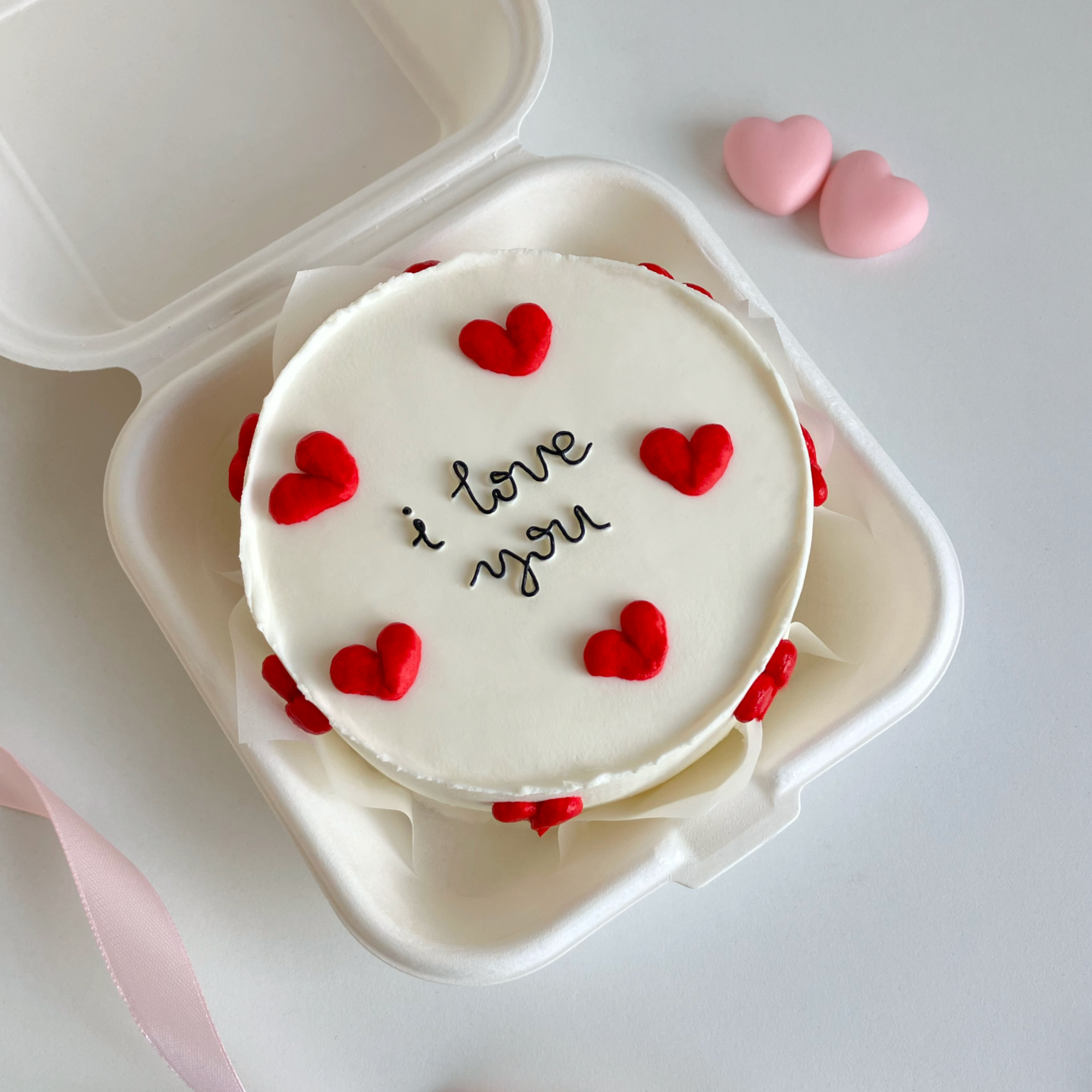 Bento I love You with hearts